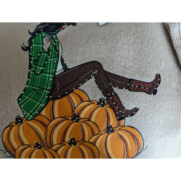 NWT   Kiss & Fly soft fleece pullover 3/4 sleeve top   SZ 1X - Picture 4 of 14